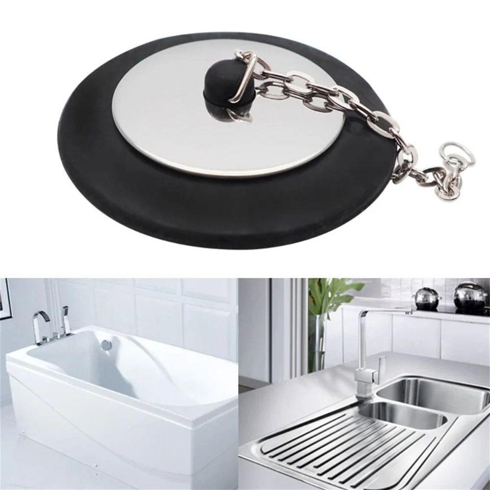 1Pcs Durable Rubber Tub Stoppe - Drain Pipe Clip review and price