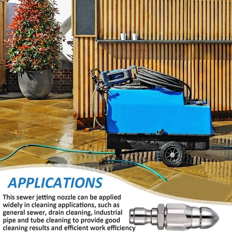 Water Jet High Pressure Spraye - Drain Pipe Clip review and price