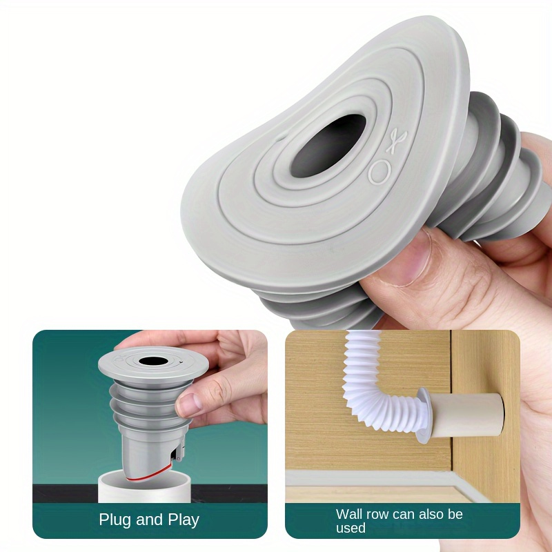 1PC Silicone Floor Drain Seal  - Drain Pipe Clip review and price
