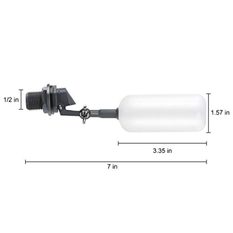 Float Ball Valve, 1/2 Inch Mal - Float Ball Valve review and price