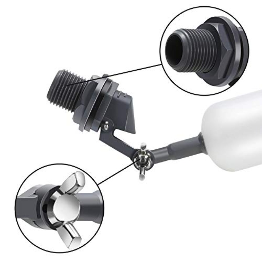 Float Ball Valve, 1/2 Inch Mal - Float Ball Valve review and price