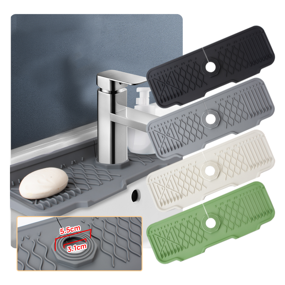 Kitchen sink splash guard, sil - Silicone Tap Washer review and price