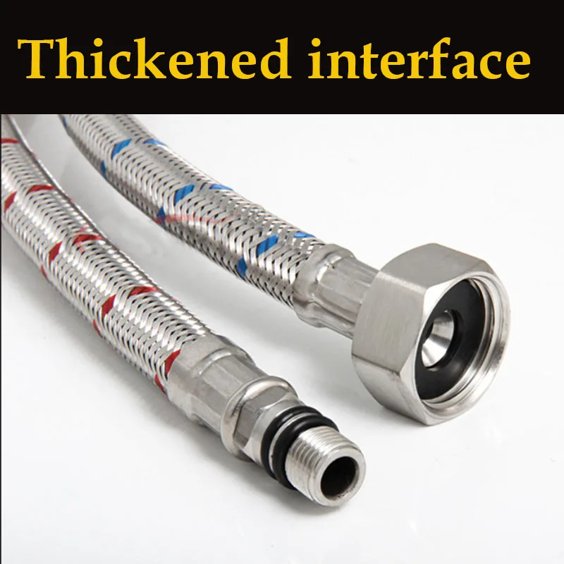 2 Pack 60cm Stainless Steel Ho - Flexible Hose Braided review and price