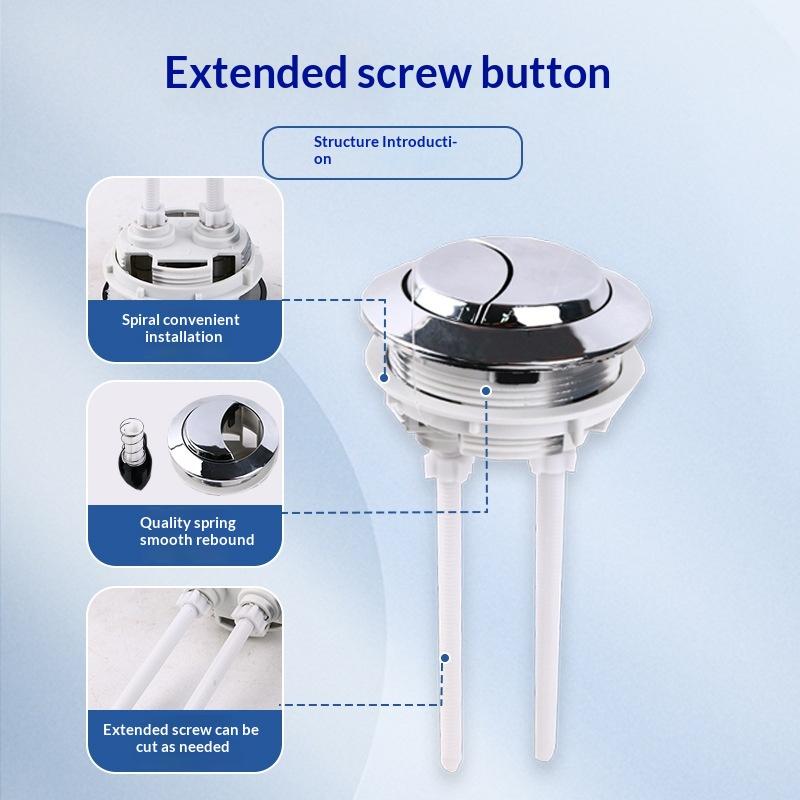 1Pc Universal Dual-flush Toile - Toilet Fill Valve review and price