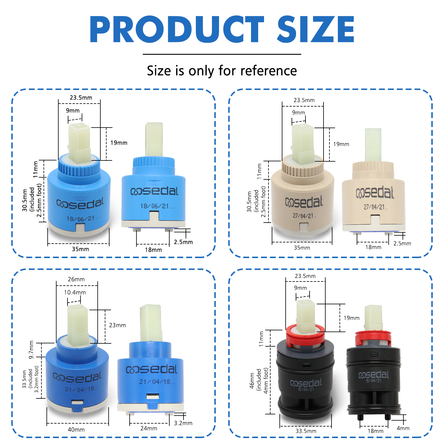 1pc Watersaving Replacement Ce - Basin Mixer Cartridge review and price