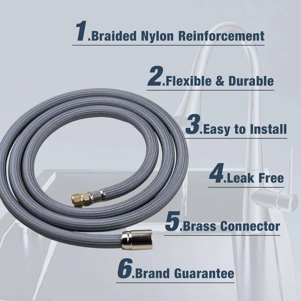 Professional 150cm Pull Down S - Flexible Hose Braided review and price
