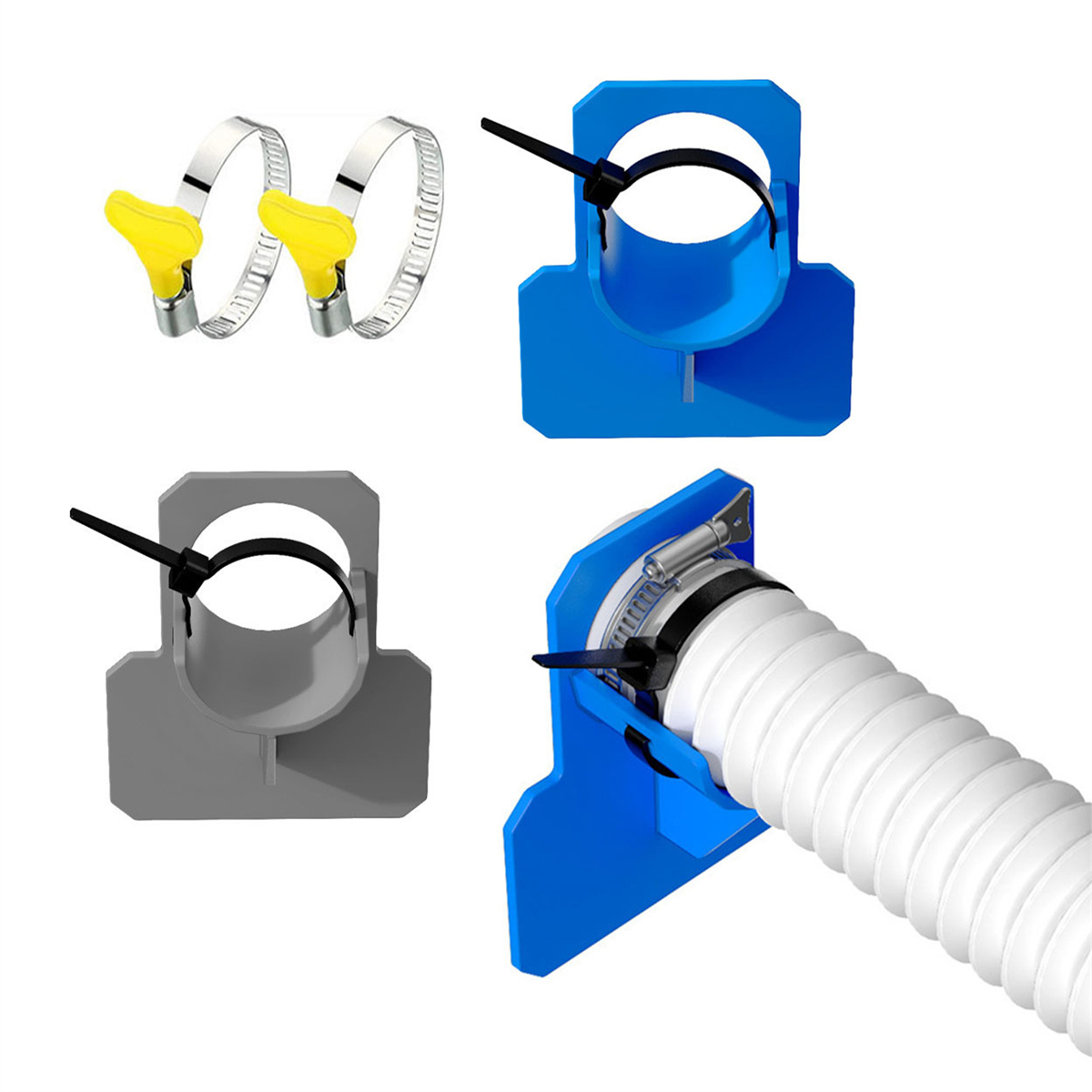 1 Set Swimming Pool Pipe Fixin - Plastic Pipe Clip review and price