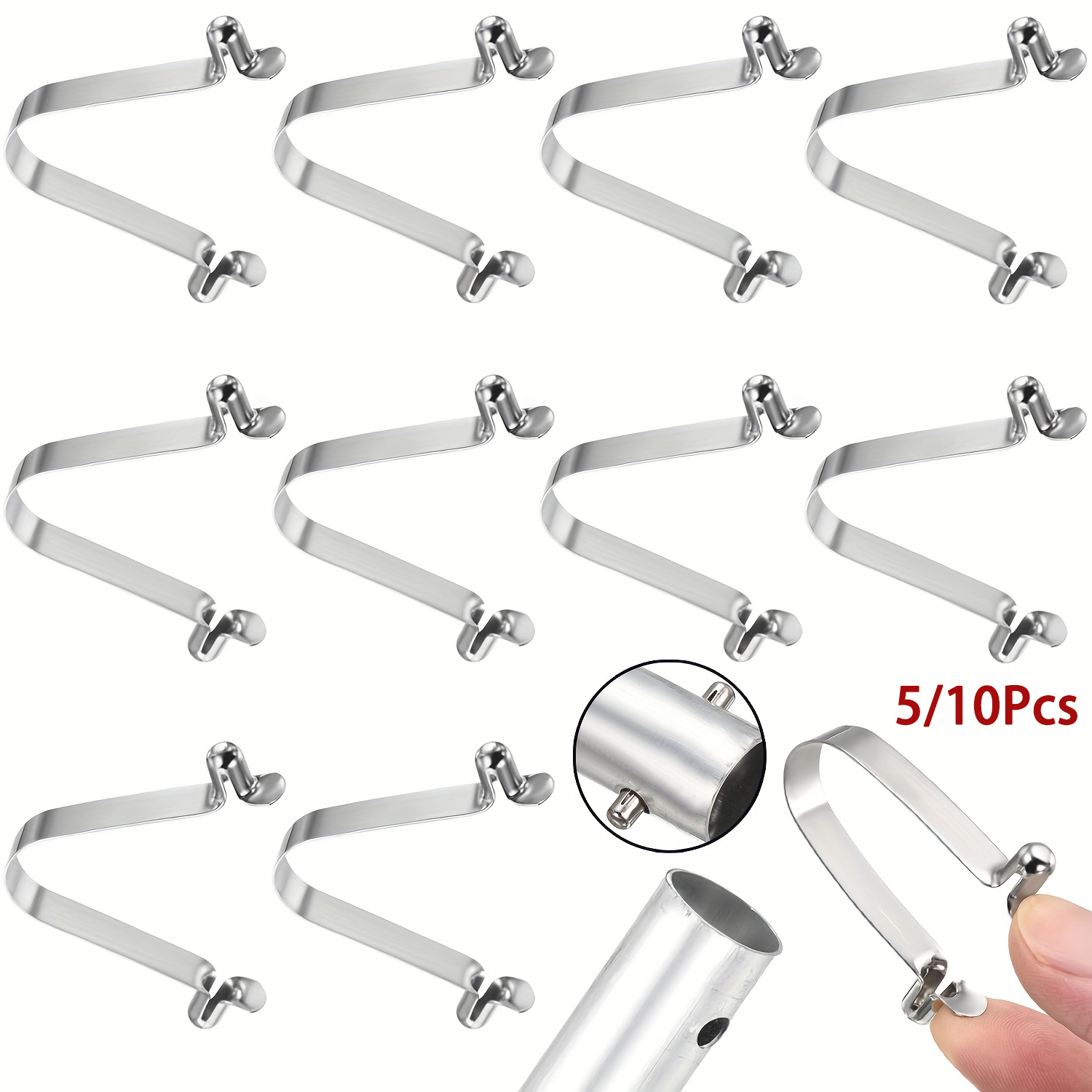 5-10pcs Double Button Kayak Pa - Pipe Bending Spring review and price